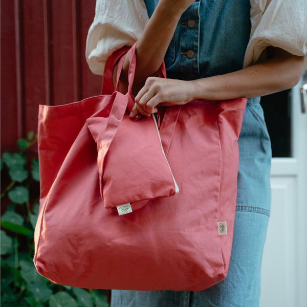 Organic tote bag Original Pink